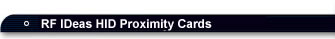 RF IDeas Proximity Cards
